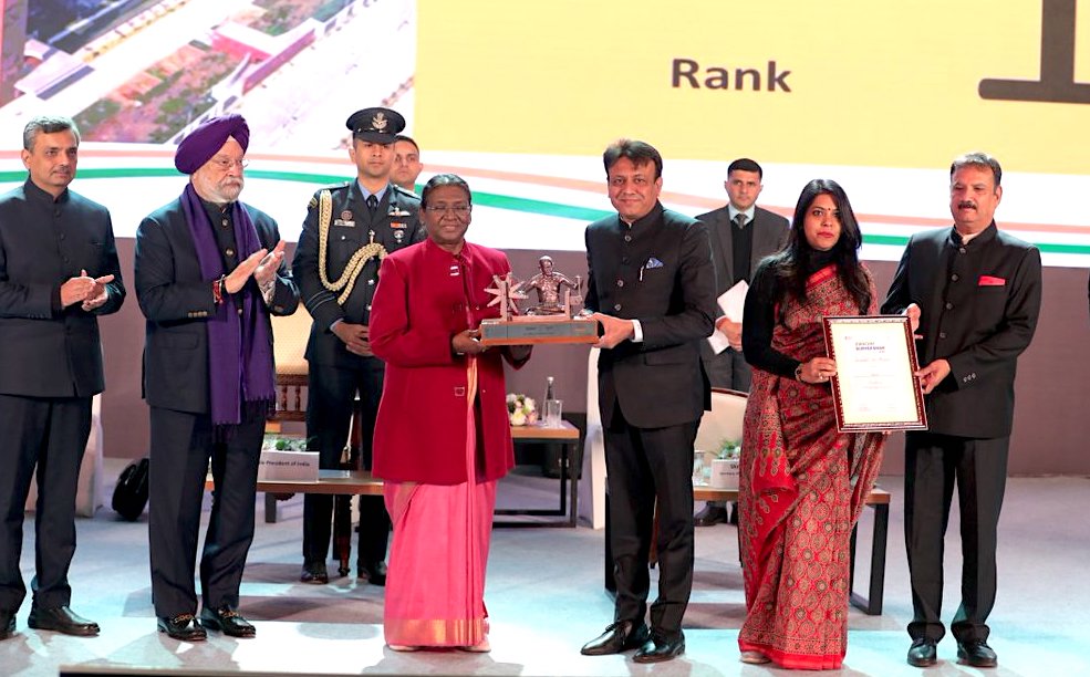 surat 1st rank city in india
